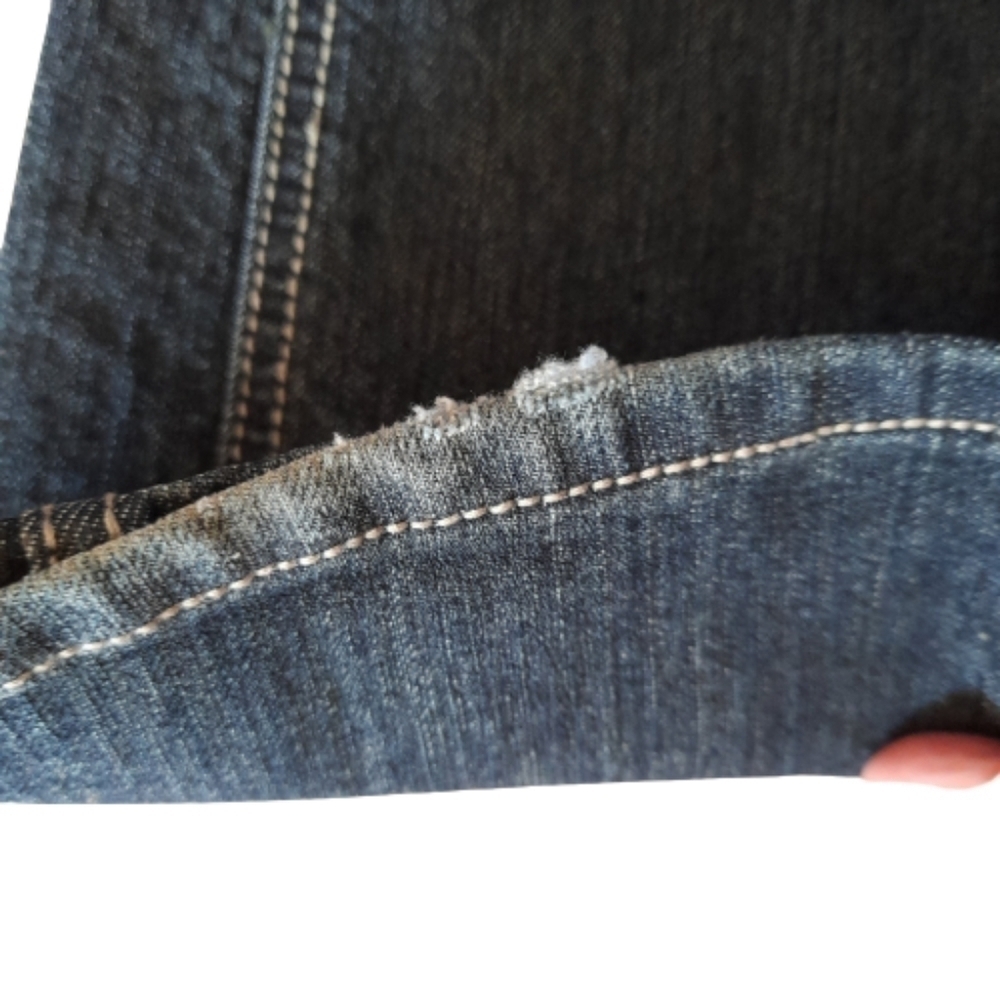 Suko Jeans Womens Size 8 Blue Rise Bootcut Rhinestones - Picture 4 of 10